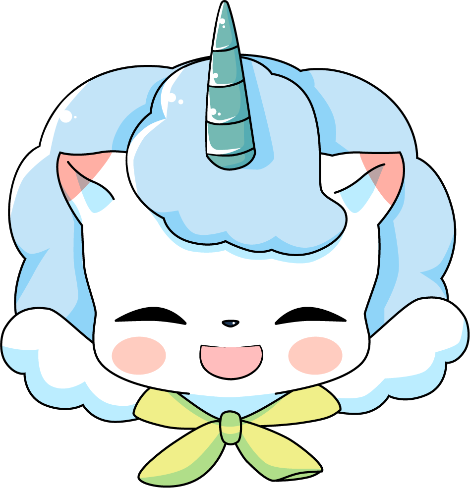 ユニコーン笑顔